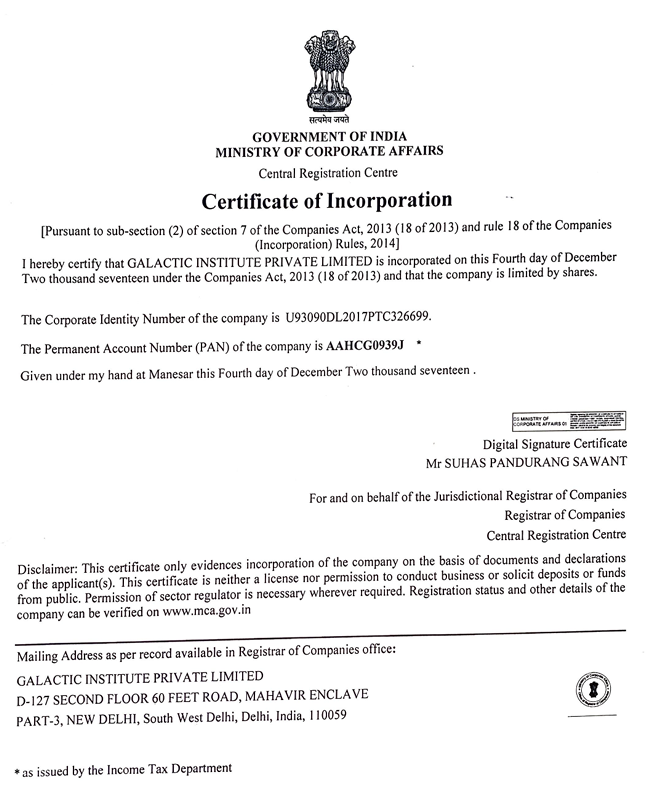 Certificate 4